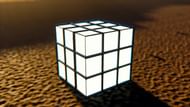 A sea lantern rests on sand in Optimum Realism (Image via Mojang)